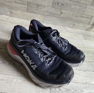 Hoka One One Womens Blondi 7 Blue Running Sneakers